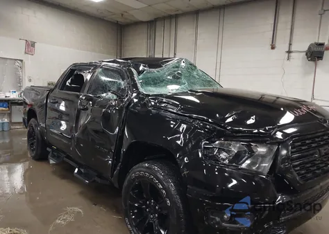 2022 Ram 1500 Big Horn 4X4 5'7 Box from USA, damaged, VIN 1C6SRFFT6NN141739